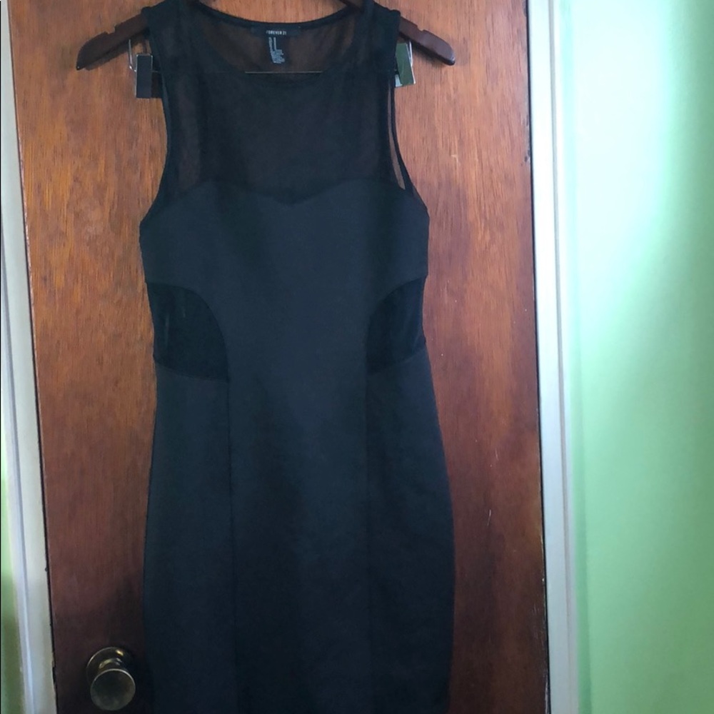 Black Bodycon Cocktail Dress